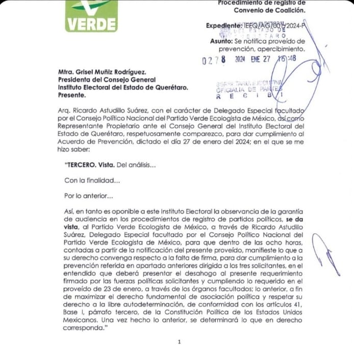 Rompe Vere Morena alianza en Querétaro